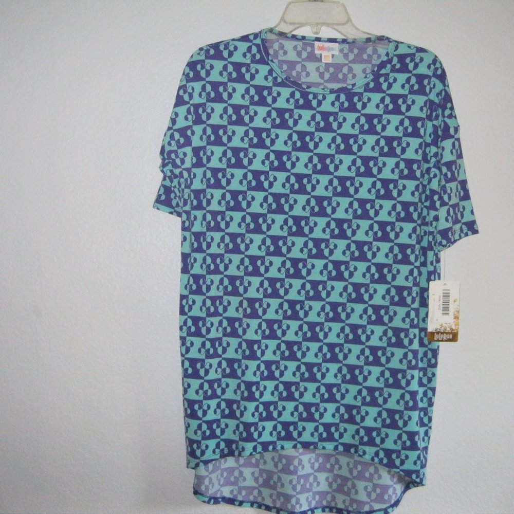 Disney LuLaRoe Shirt -- Size XXS New with tag. Minnie Mouse.  Blues -- Lu La Roe